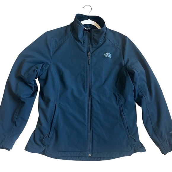 The North Face Jackets & Blazers - The North Face Jacket wind wall warm Navy Fleece zip woman XL